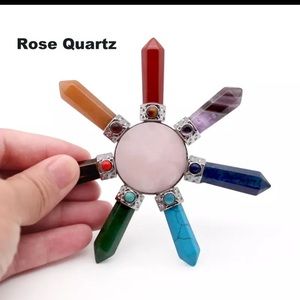 Natural Pyramid Crystal Energy Generator Chakra